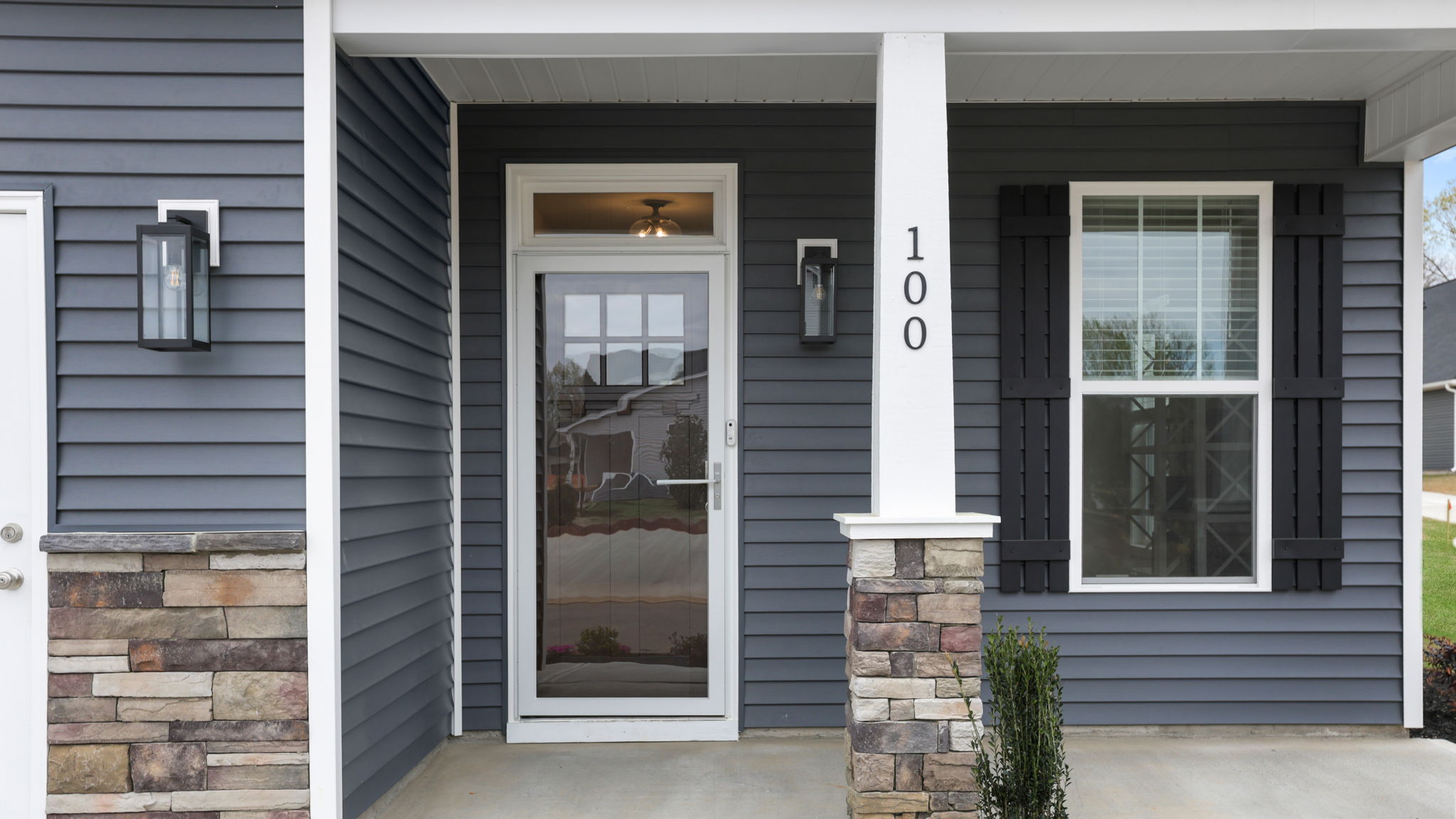 Front exterior of home.