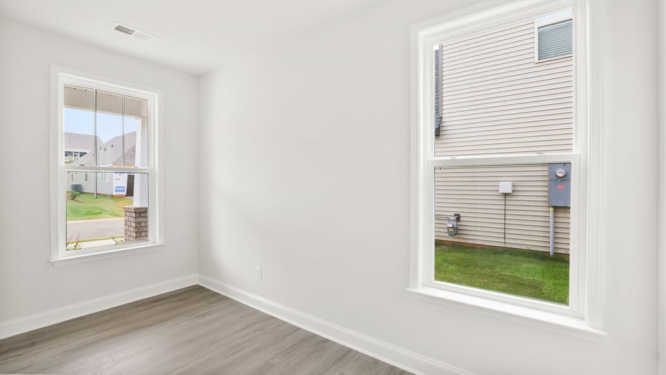 Flex room with window.