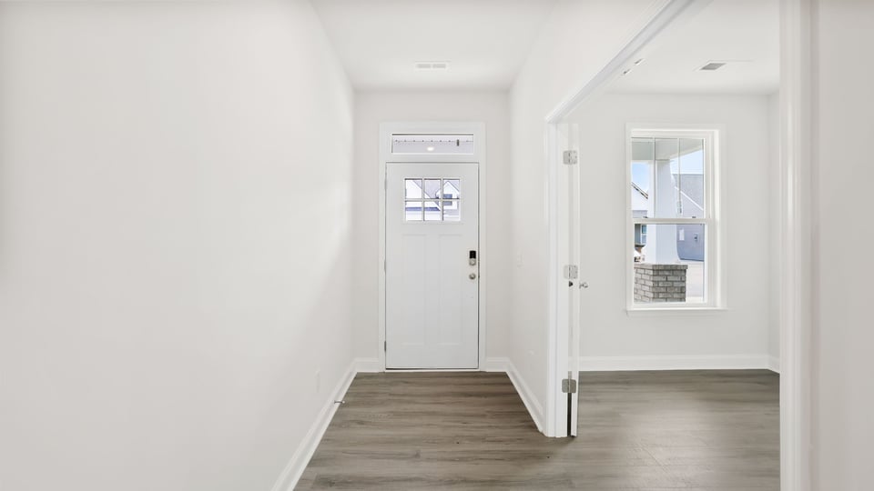 View of front door.