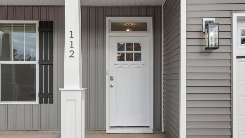 Front exterior of home.