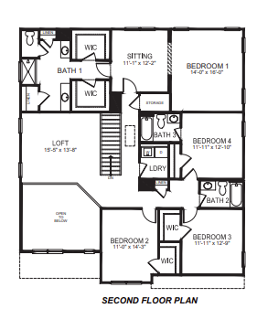Floorplan of the Graymont.