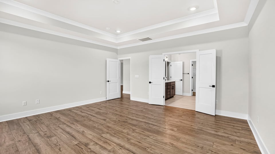 Basement with windows.
