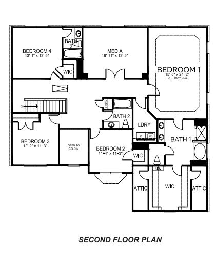 Floorplan of the Seville.