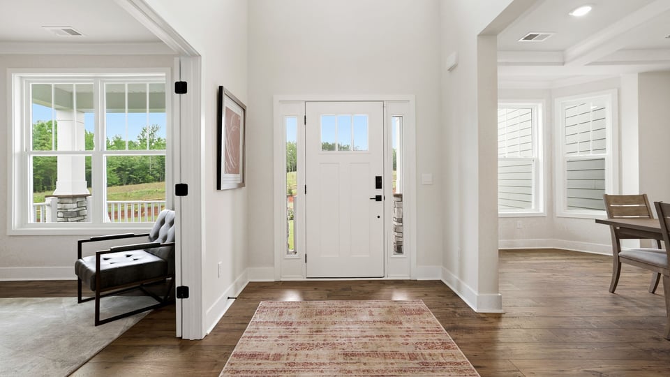 Foyer to kitchen.
