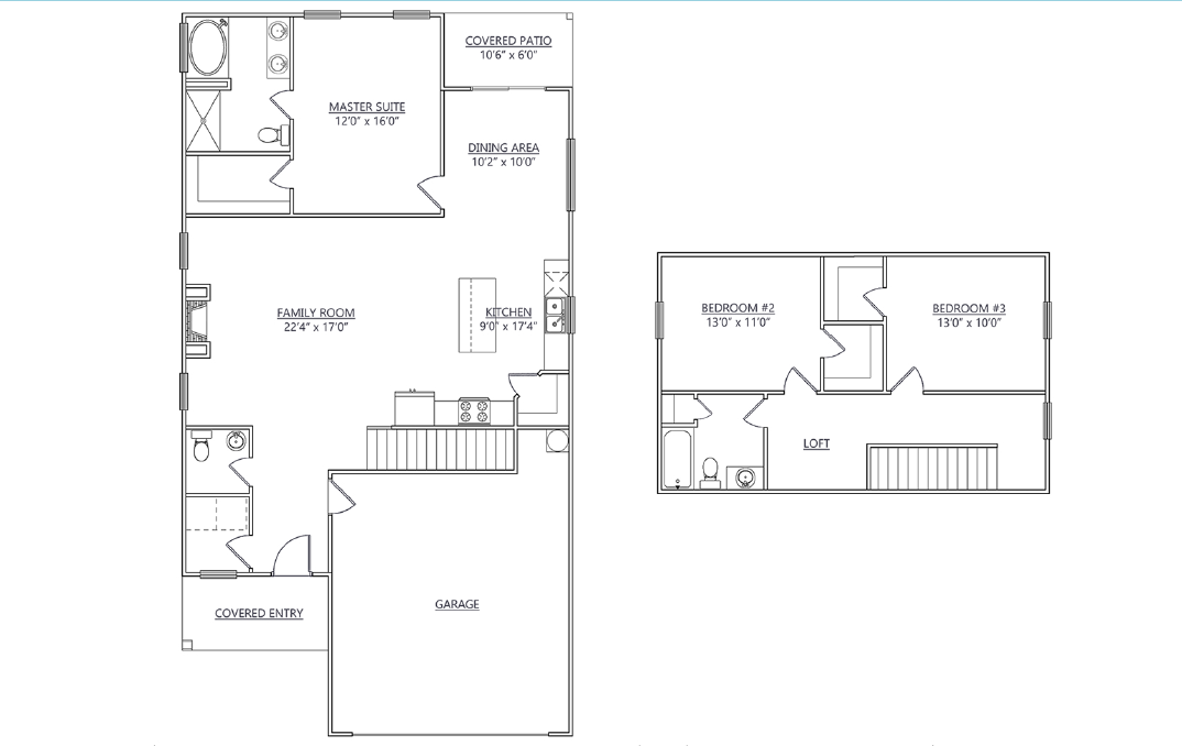 Floorplan of the Chelsie.