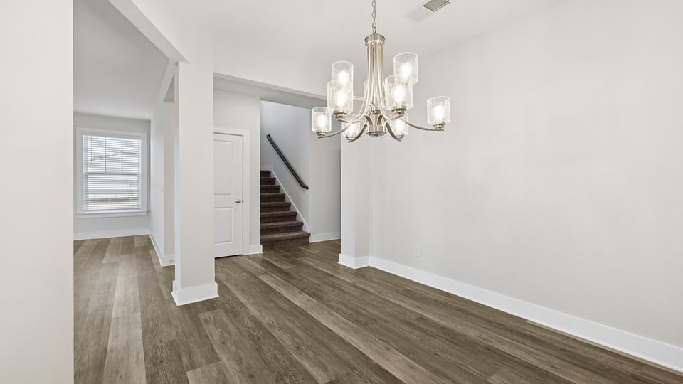 Living area with windows.