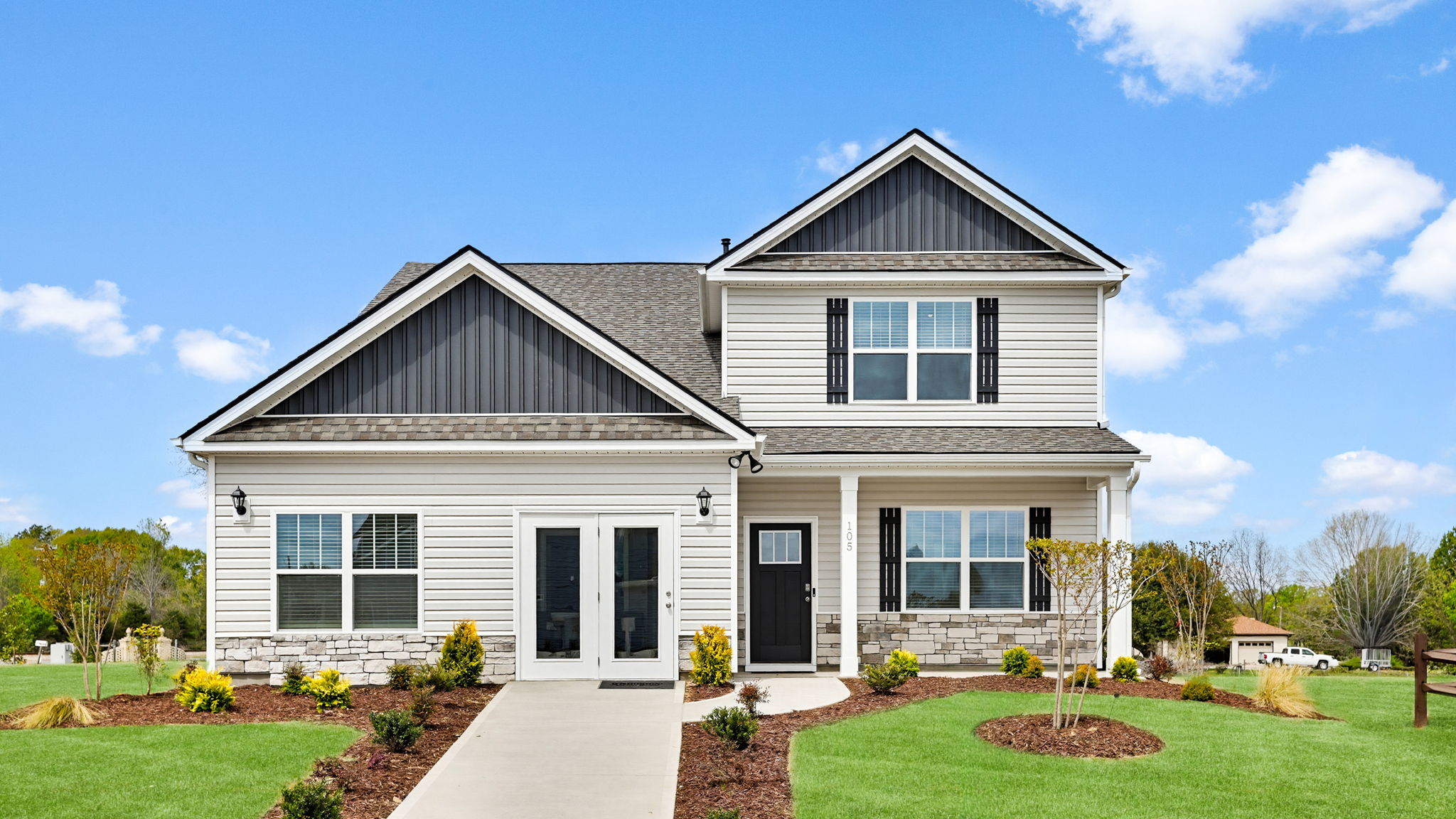 Front exterior of home.