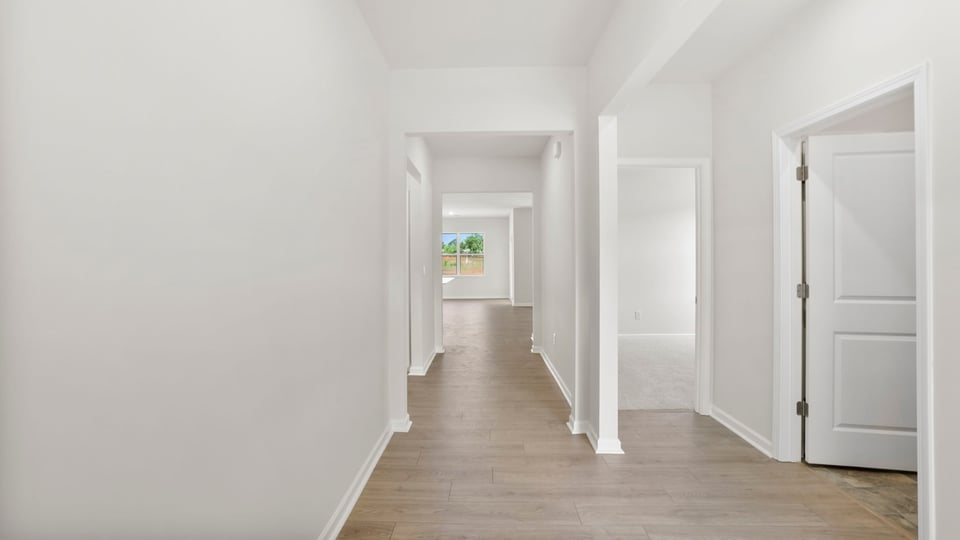 Foyer to kitchen.