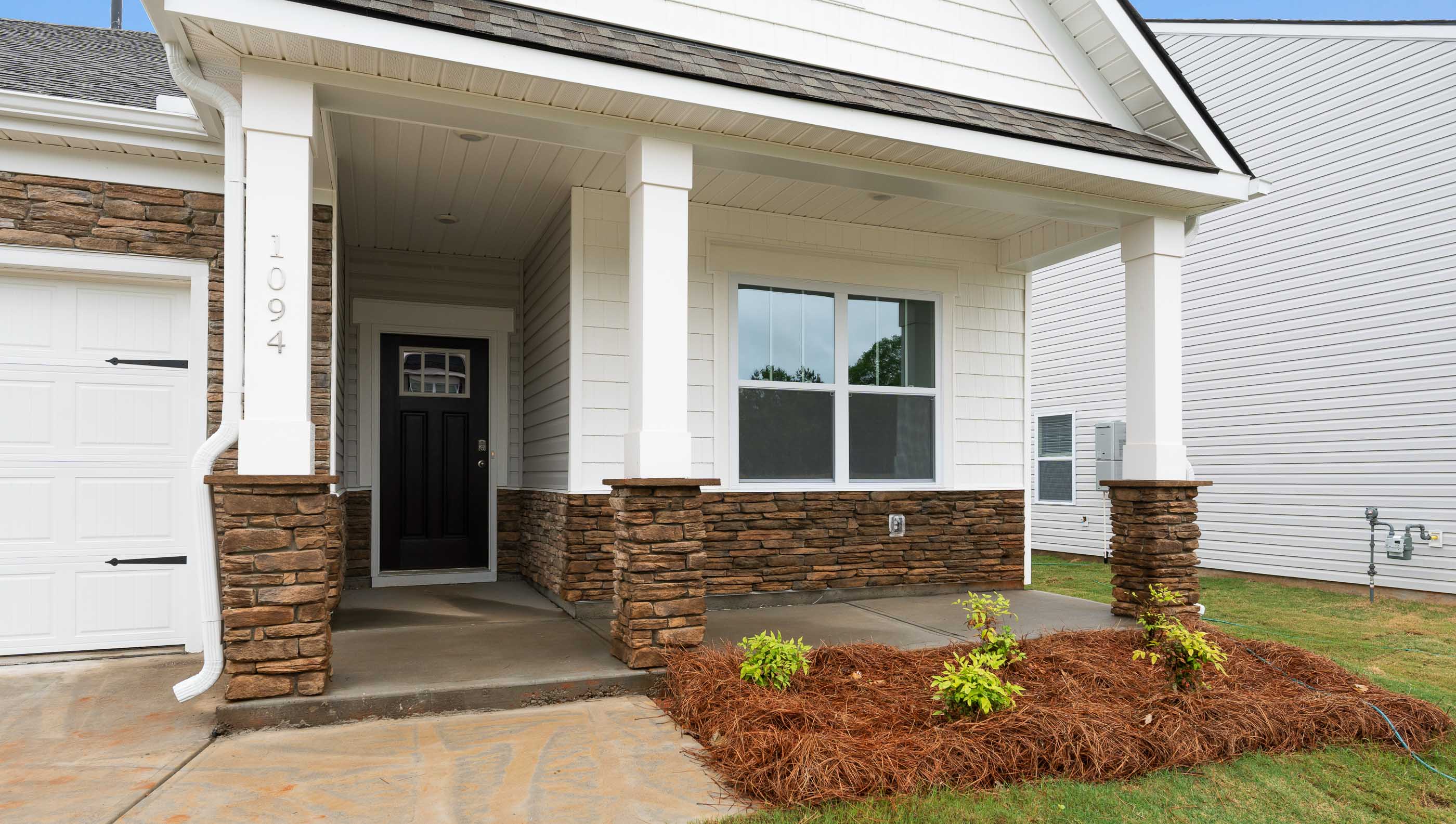 Inviting entry and front porch.
