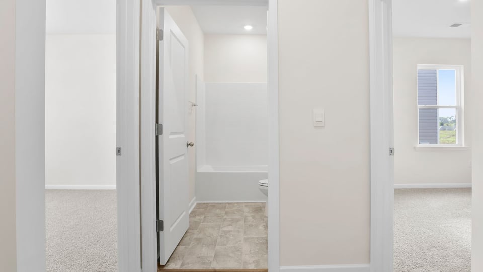 Hallway to bedrooms.