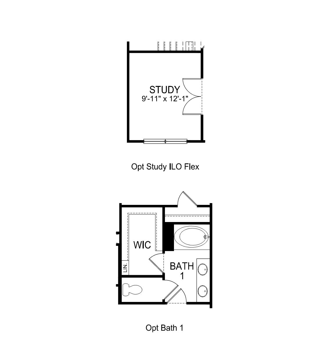 Floorplan of the Belhaven.