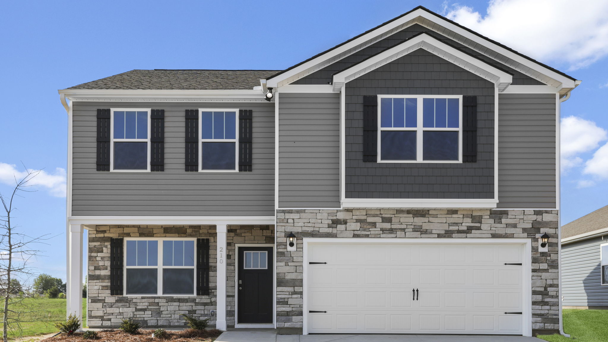 Front exterior of home.