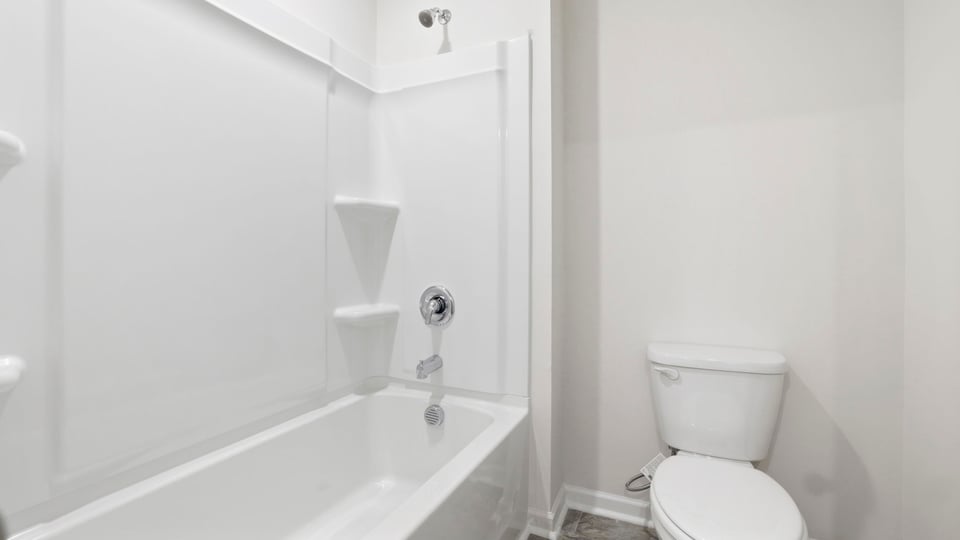 Bathroom with vanity sink.