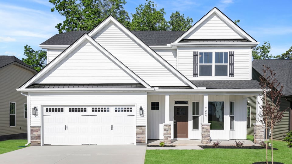 Front exterior of home.