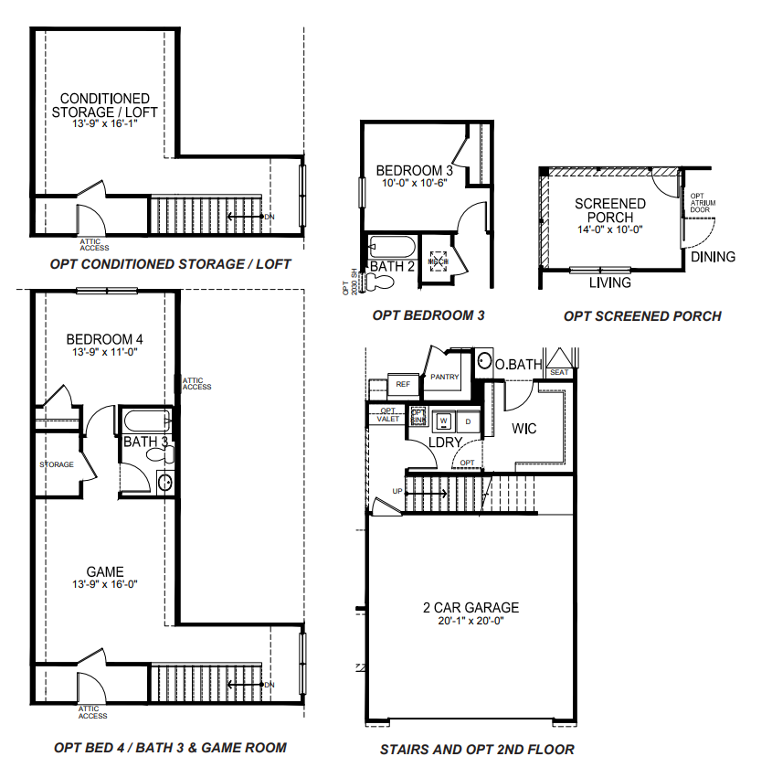 Floorplan of the Bristol.