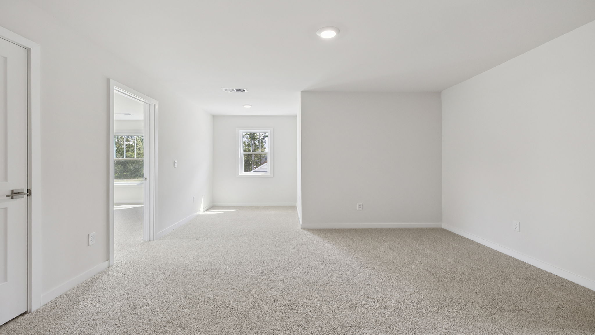 Upper level loft area.