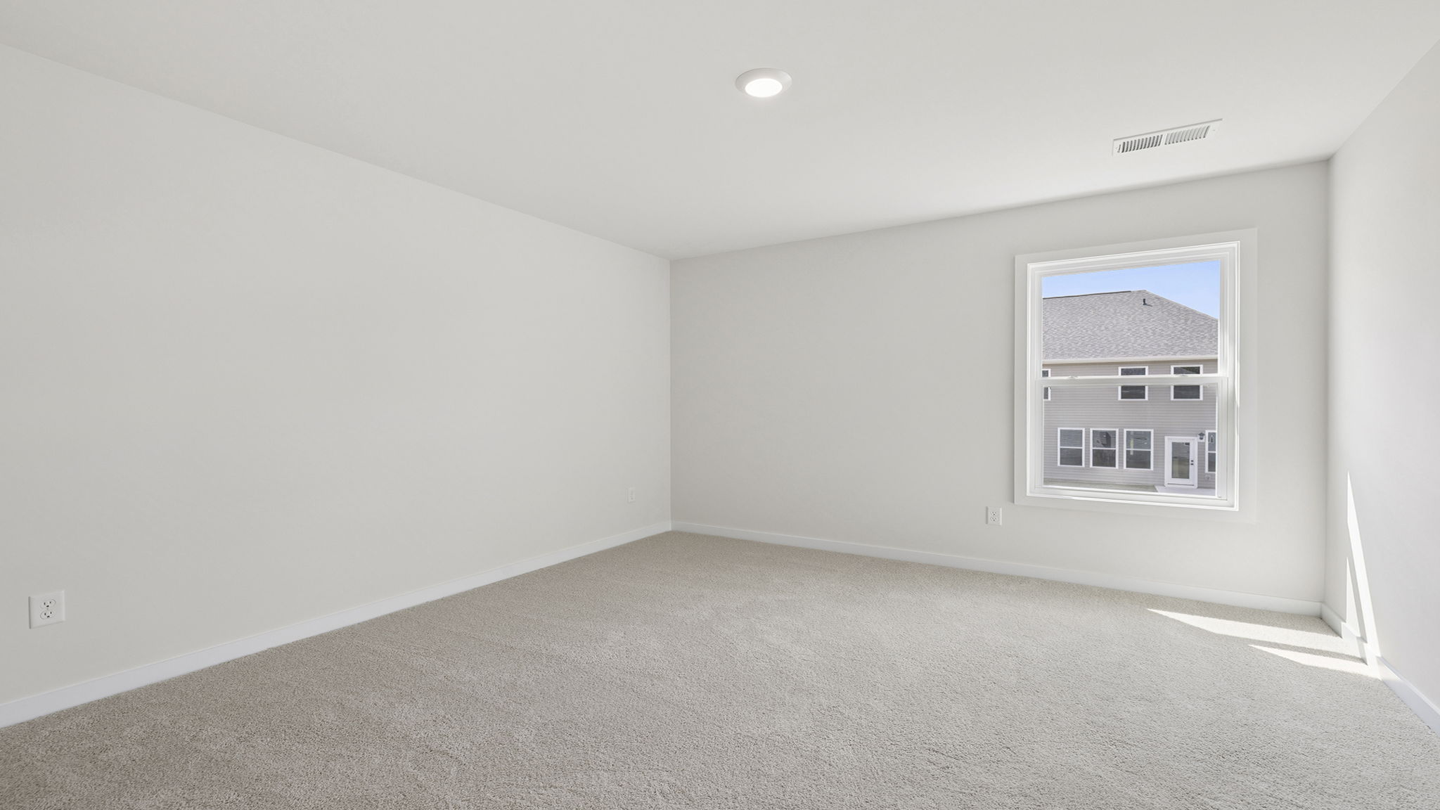 Upper level loft area.