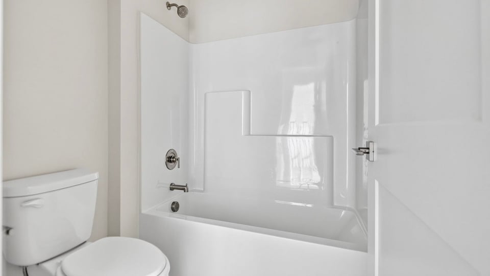 Bathroom with vanity sink.