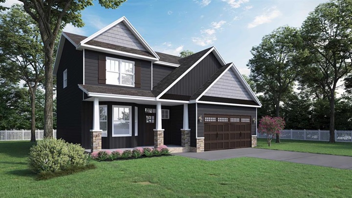 Front exterior of home.