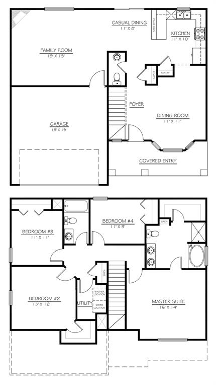 Huntington Floorplan.