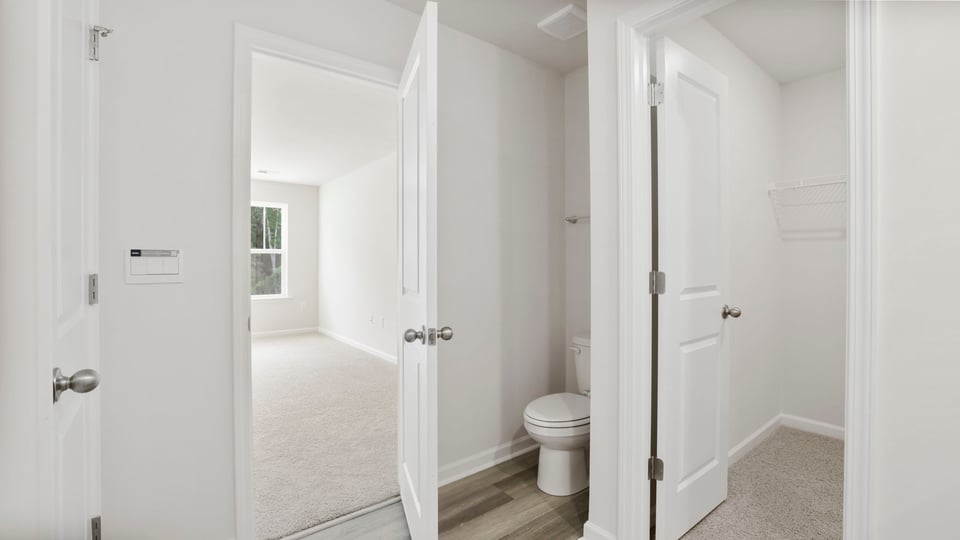 View of closet.