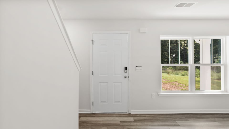 View of front foor.