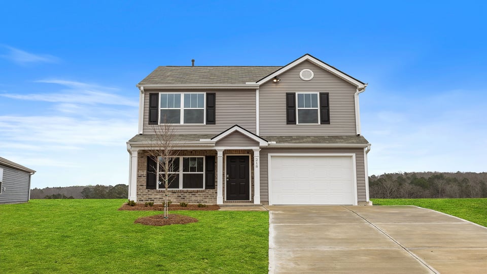 Front exterior view of the Brandon.