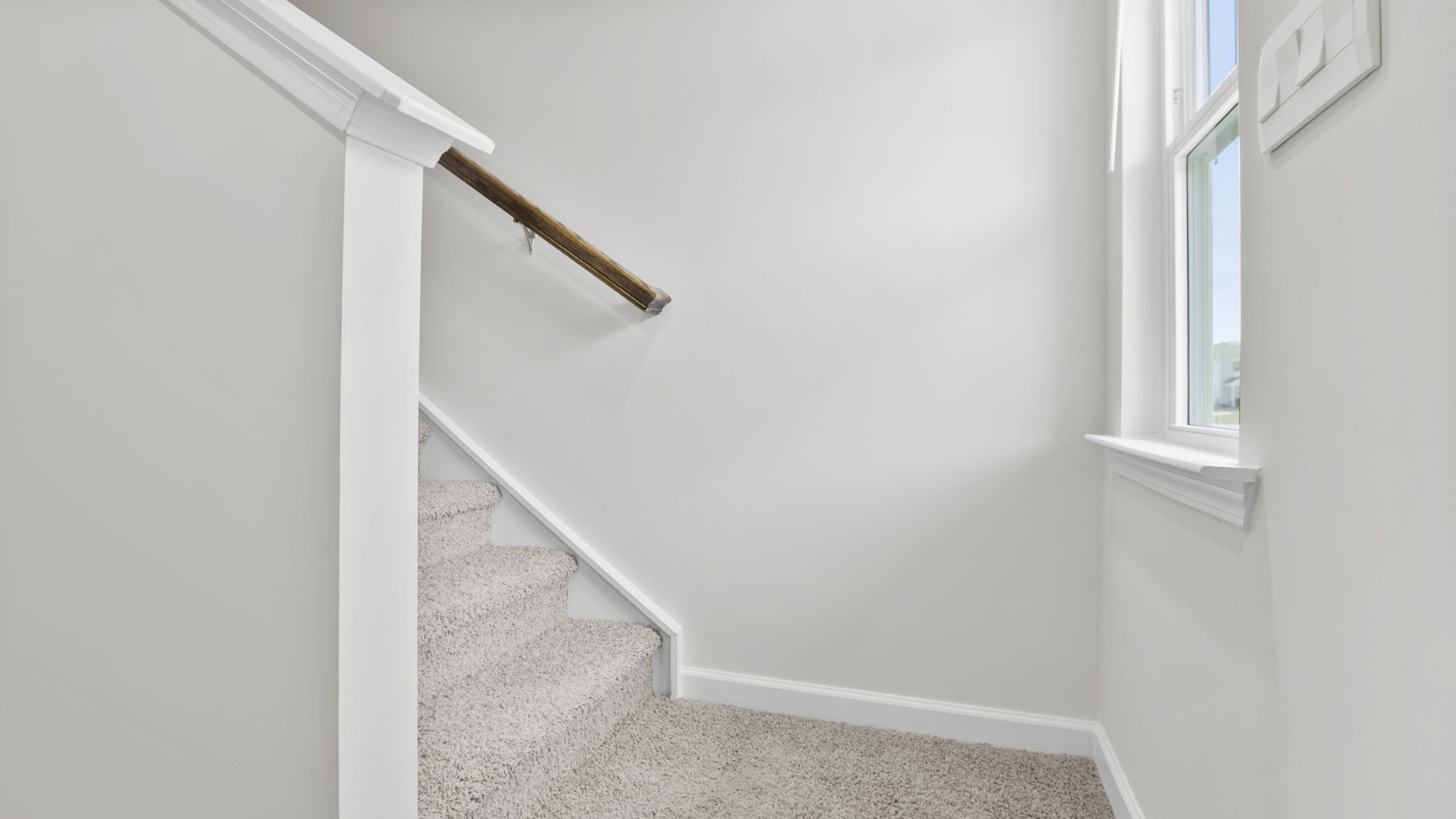 View of the stairwell.