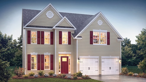Front exterior of home.