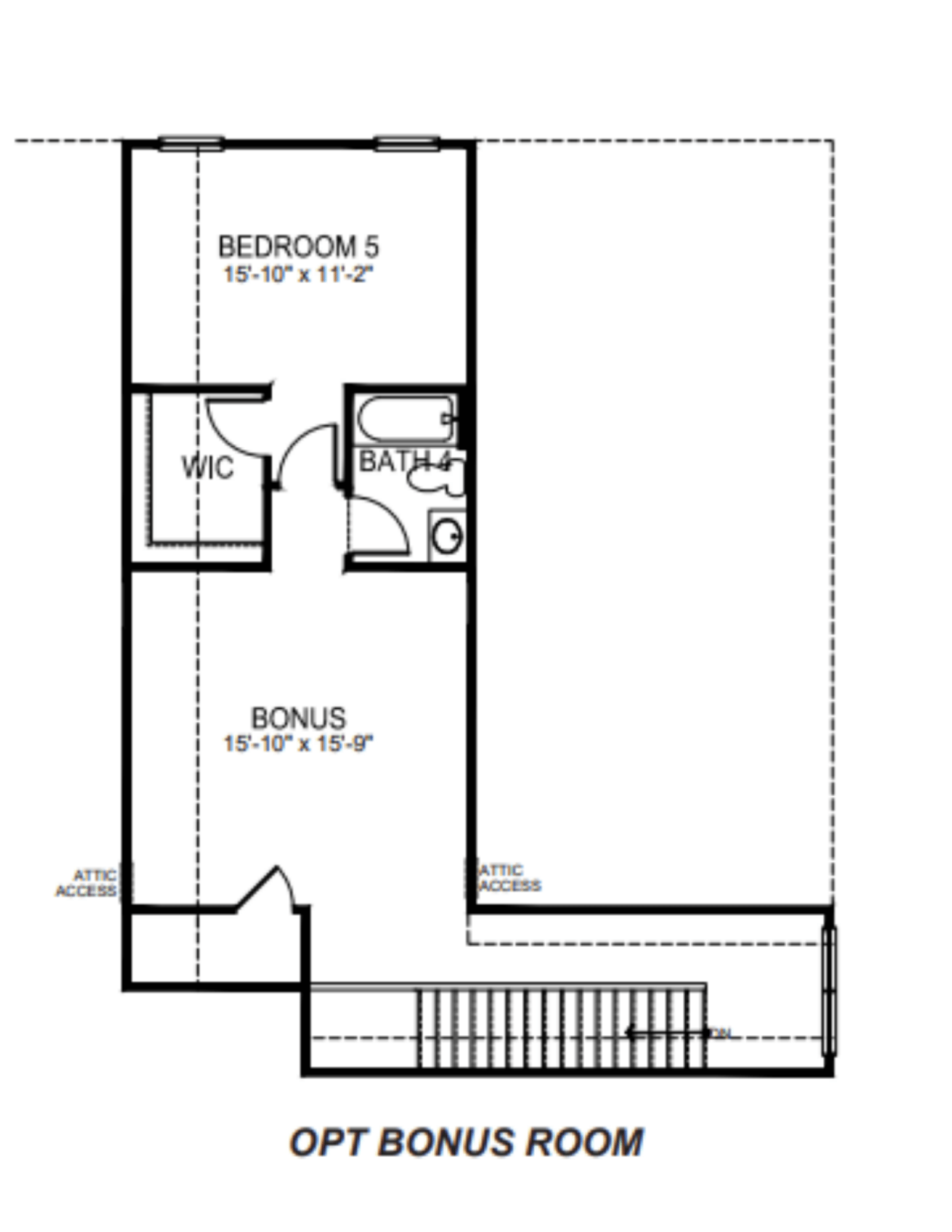 Floorplan of the Madison.