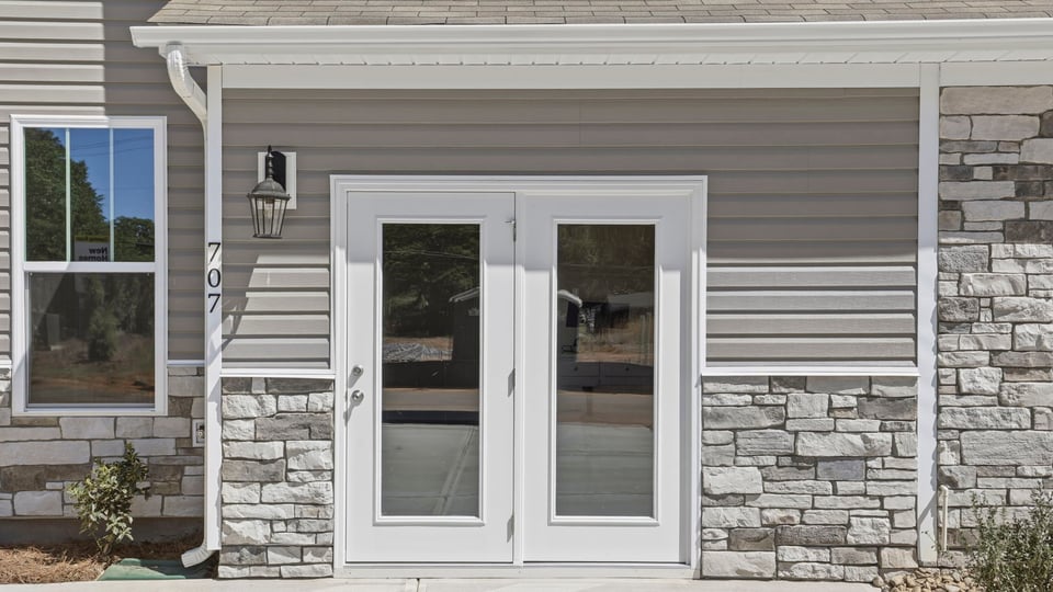 Front exterior of home.