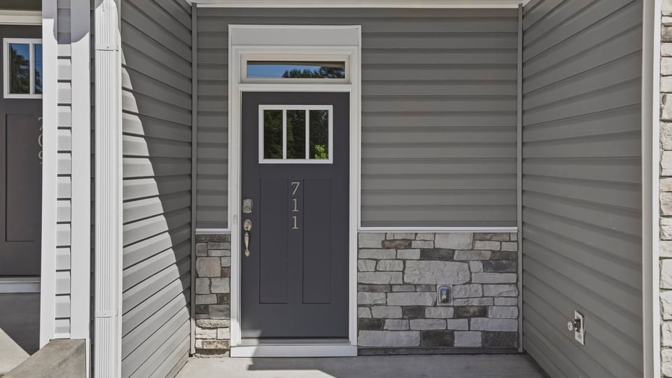 Front exterior of home.