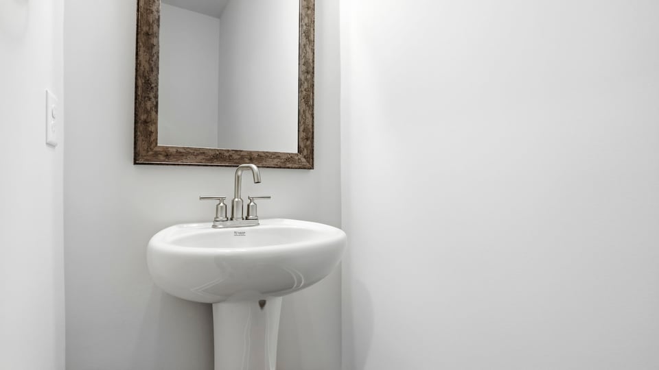 Half bathroom.