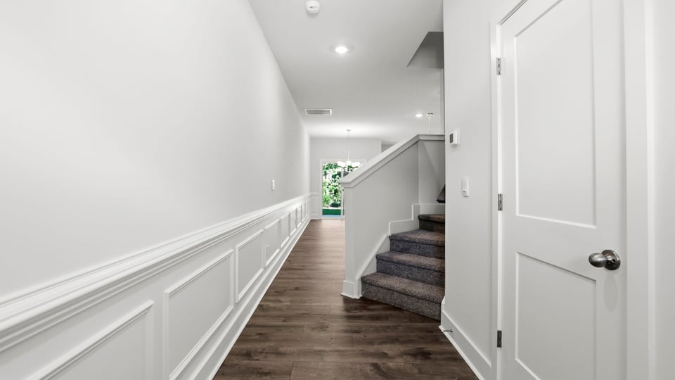 Entry way into home.