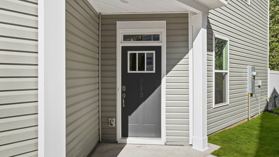 Front exterior of home.