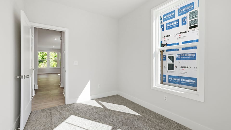 Flex room with windows.