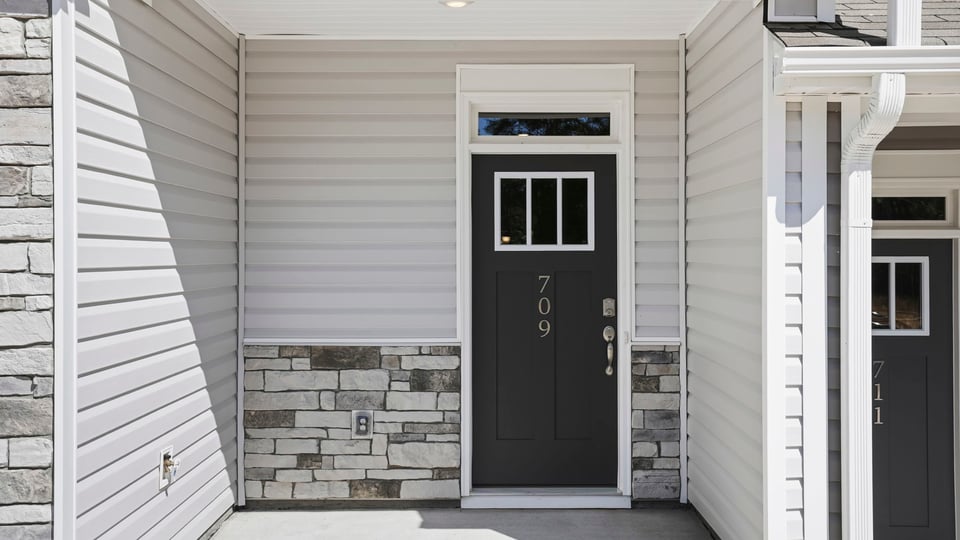Front entrance of home.