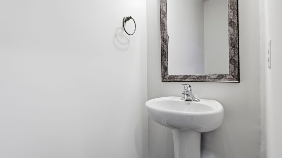 Half bathroom.
