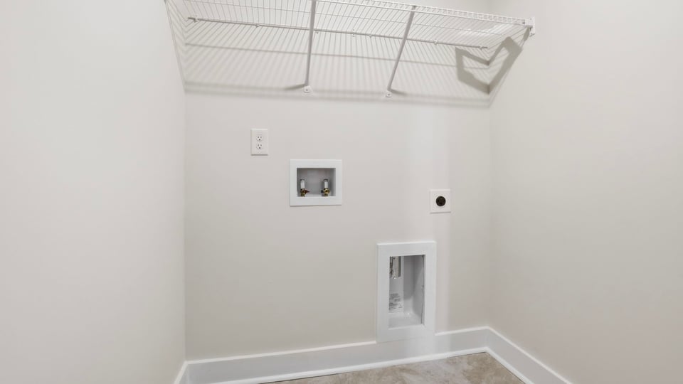 Walk in laundry room.