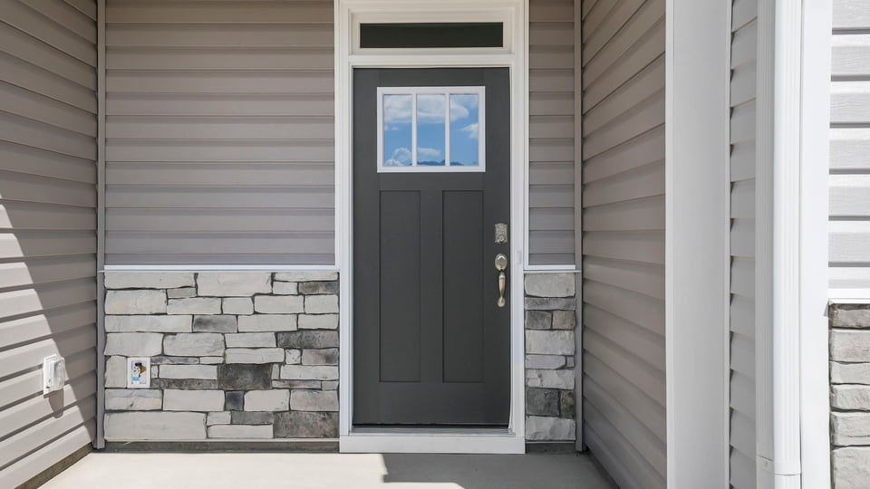 Front entrance of home.