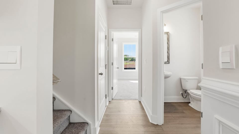 View of hallway.