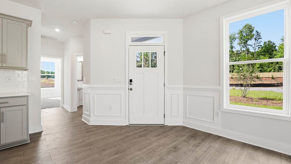 Entry way into home.