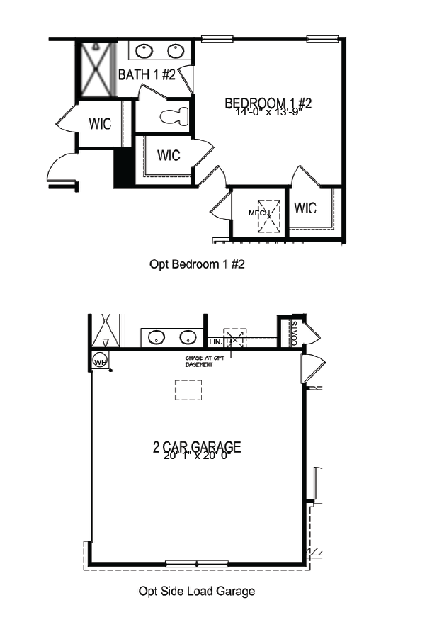 Floorplan of the Salem.