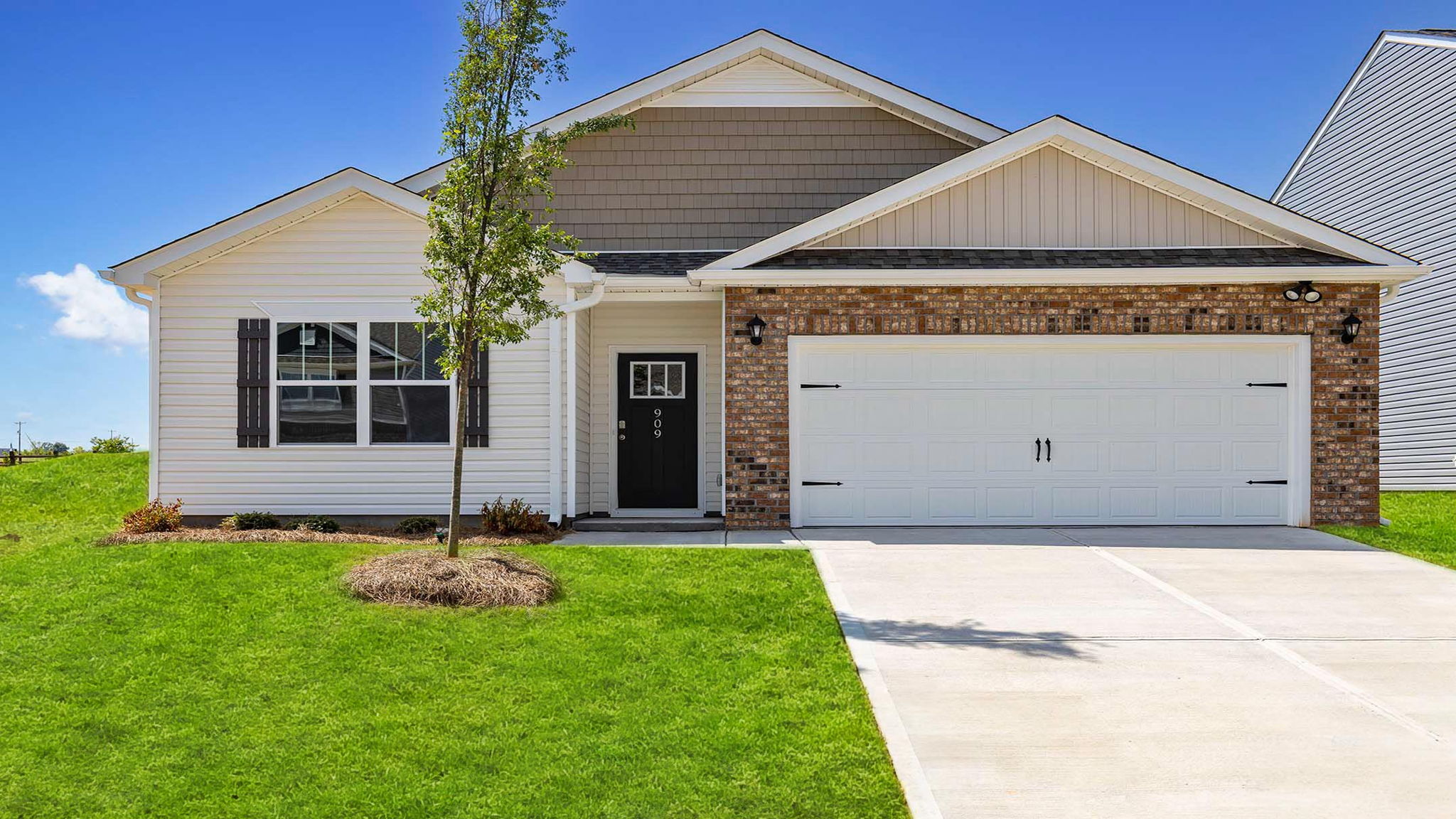 Front exterior of home.