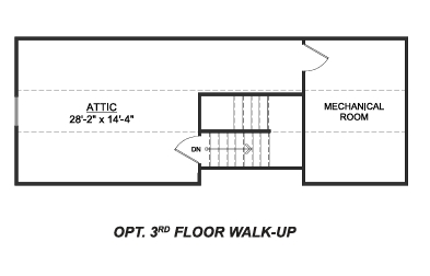 Third floor walk-up.