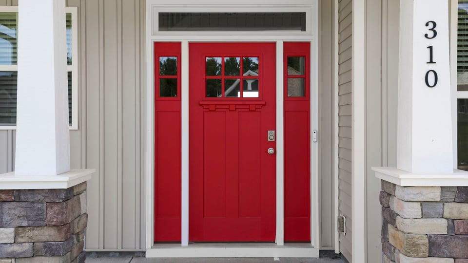 Front exterior of home.