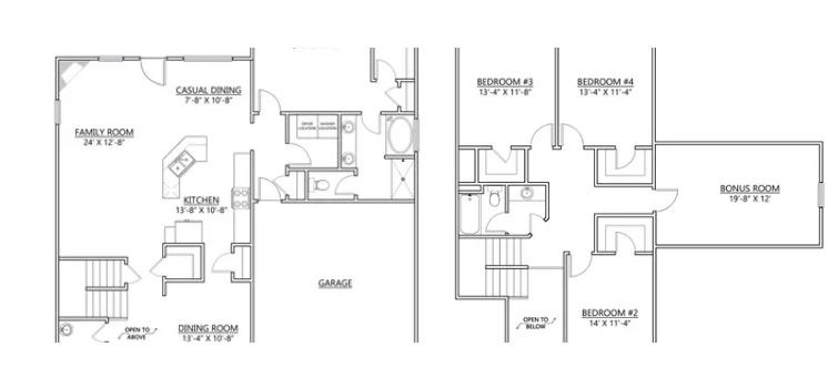 Floorplan of the Anthony B.