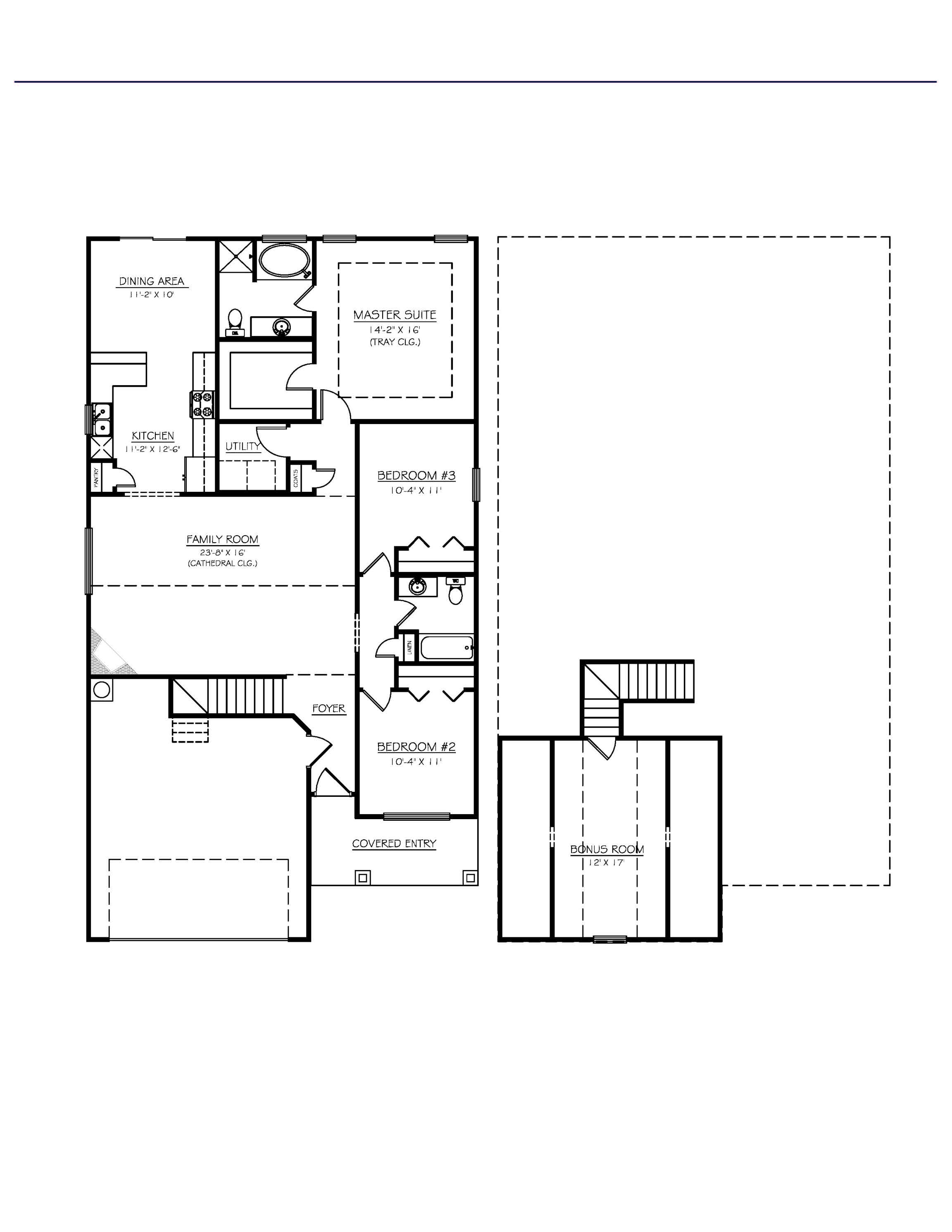 Floorplan of the Bailey.
