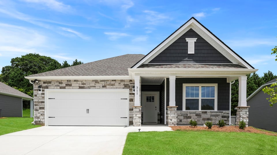 Front exterior of home.
