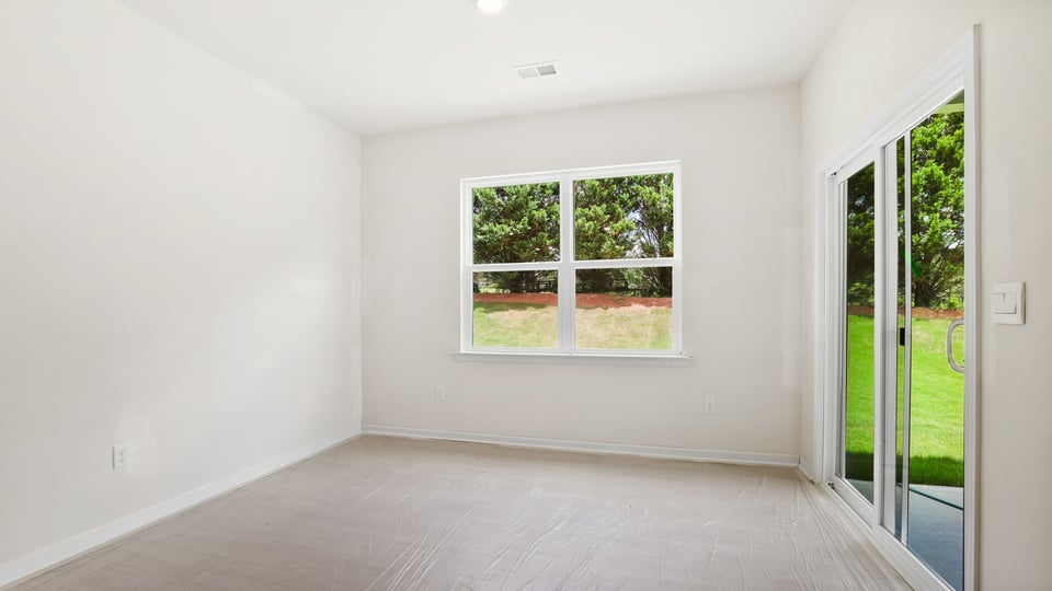 Kitchen with window.